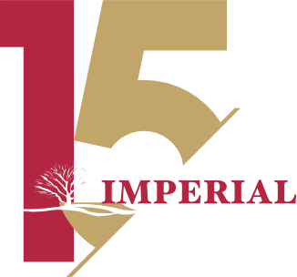 Imperial Homes 15 years Logo